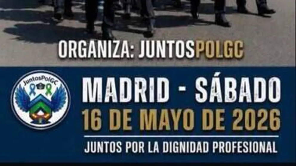 Marcha Madrid Polic&iacute;a y Guardia civil