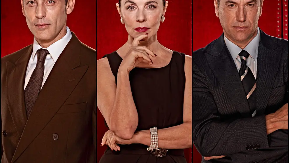 V&iacute;ctor Massan, Ana Fern&aacute;ndez y Oriol Tarrasón. @Sergio Parra