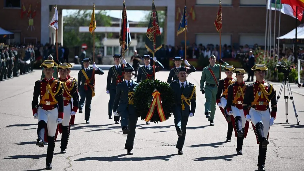 Jura de bandera en Valdemoro
