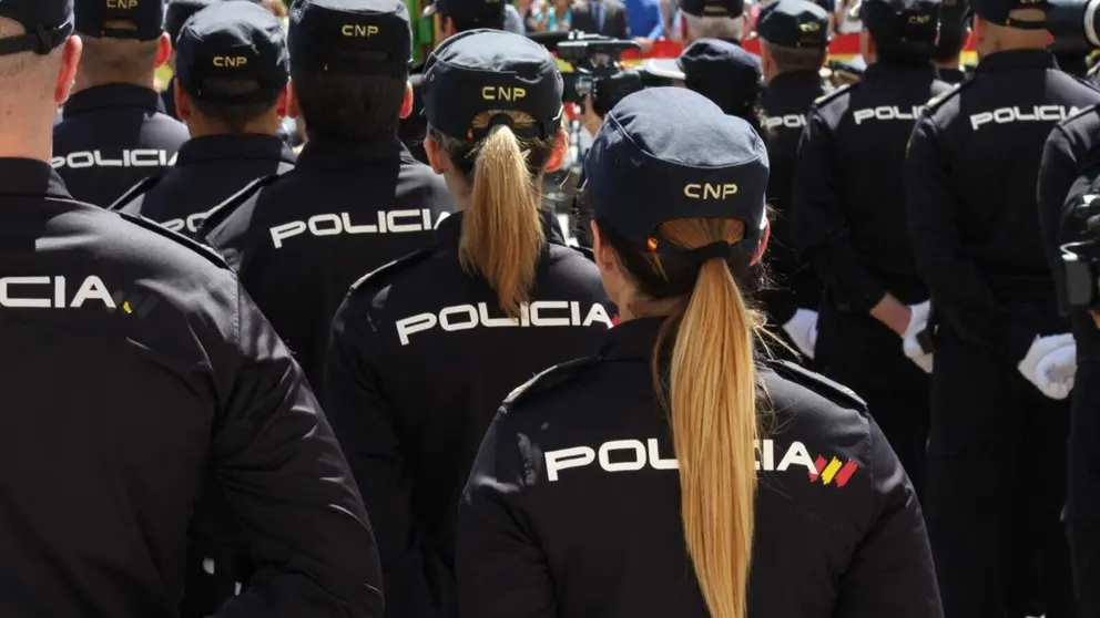 Agentes de la Polic&iacute;a Nacional en imagen de archivo - Foto del Ministerio del Interior