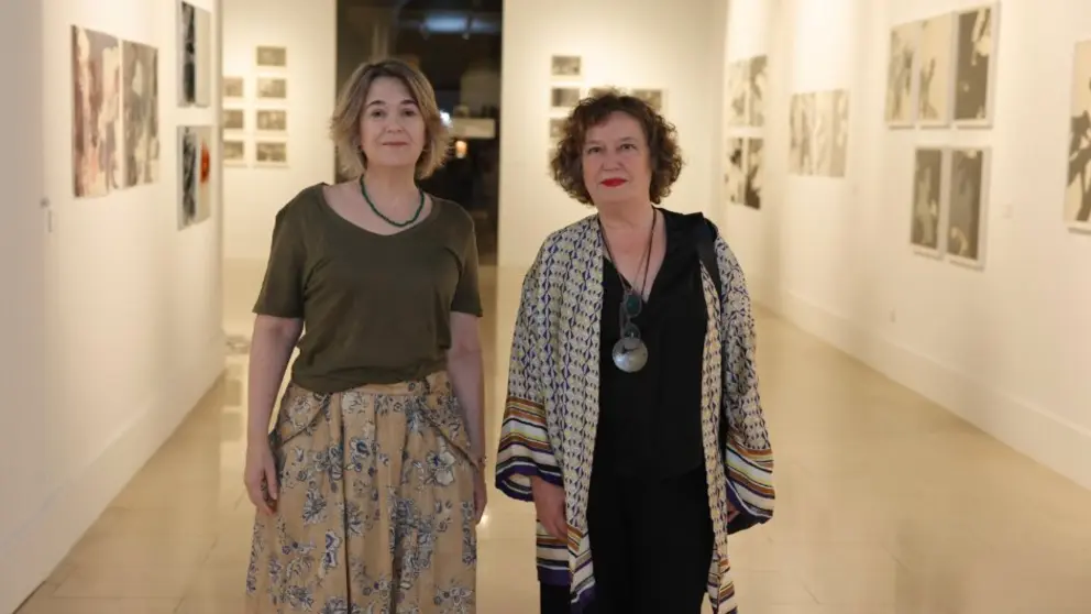 La delegada de Cultura, Turismo y Deporte, Marta Rivera de la Cruz, inaugura la exposici&oacute;n &lsquo;Elena Jim&eacute;nez. Premio Nacional de Arte Gr&aacute;fico&rsquo; - Foto Ayuntamiento de Madrid