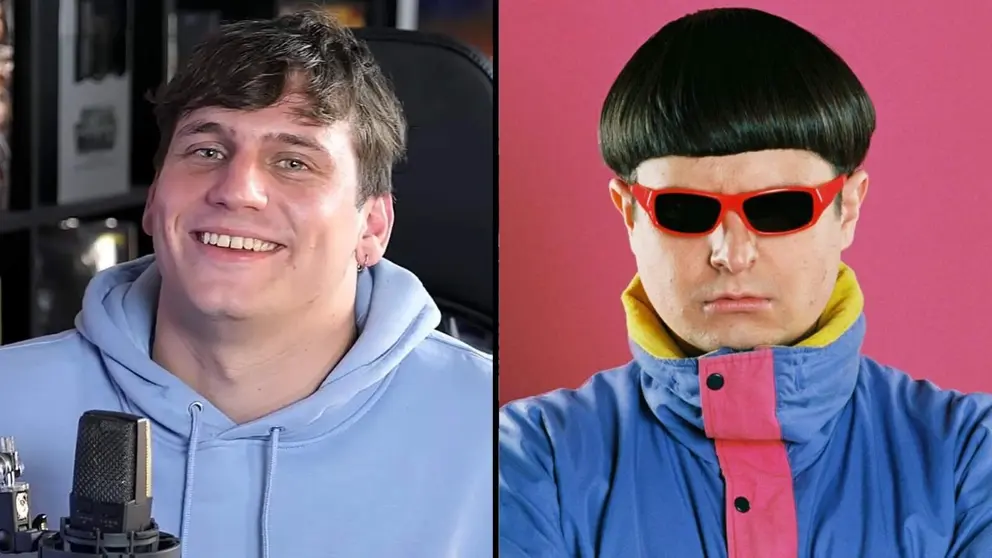 Gaspi y Oliver Tree - Montaje propio de una foto subida por Jordi Wild (izquierda) y