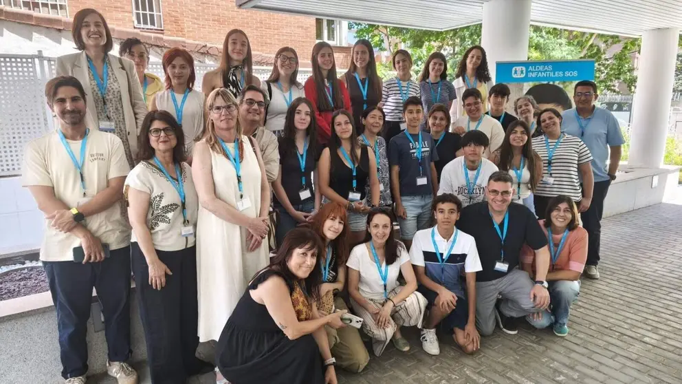 Adolescentes que participaron en las jornadas de Aldeas Infantiles | Foto de Aldeas Infantiles SOS