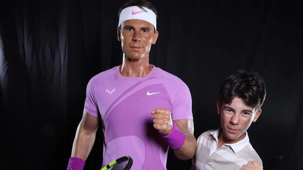 Nadal en el Museo de Cera