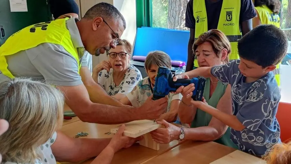 Campamento intergeneracional verano Hortaleza - Foto Ayuntamiento de Madrid