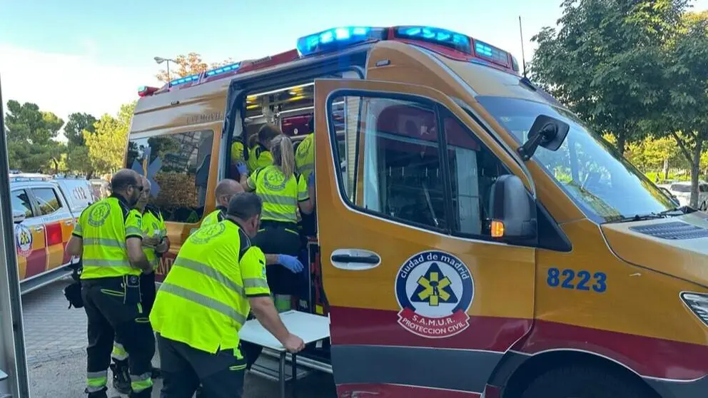 Hospitalizado grave por golpe de calor en el distrito de Latina - Emergencias Madrid