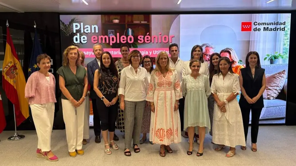 La consejera Albert ha explicado esta iniciativa en un encuentro sectorial con  empresas de energ&iacute;a y servicios p&uacute;blicos esenciales - Foto Comunidad de Madrid