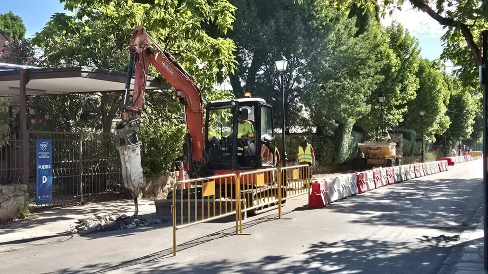Villanueva de la Ca&ntilde;ada invierte 3 millones de euros en renovar las aceras de Villafranca del Castillo y La Raya del Palancar - Foto del Ayuntamiento de Villanueva de la Ca&ntilde;ada