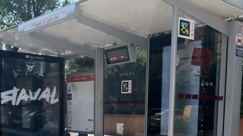 Mapas interactivos marquesinas autobuses - Foto Comunidad de Madrid