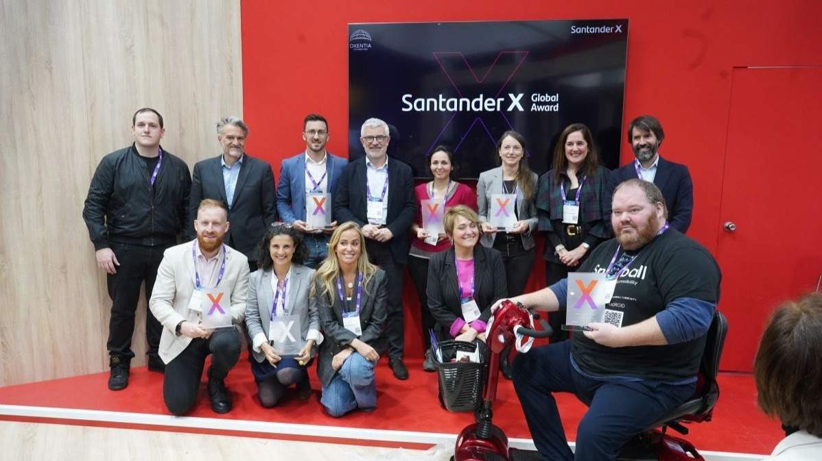 Acto de entrega de galardones - Foto de Banco Santander
