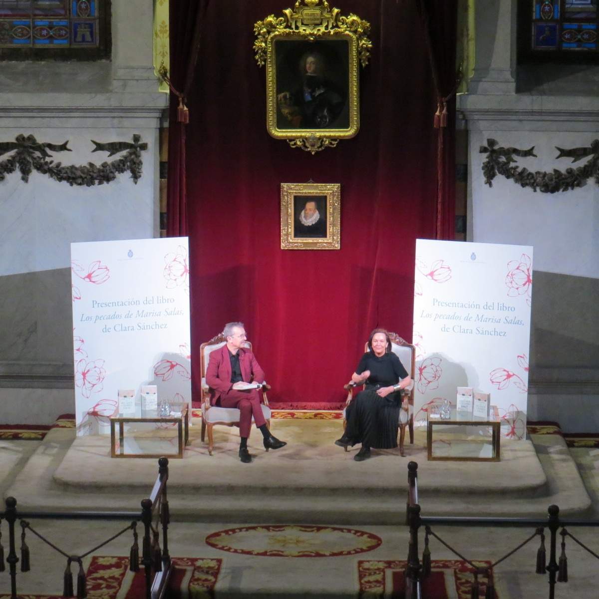 Presentación Los pecados de Marisa Salas, por Clara Sánchez