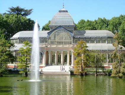 Palacio de Cristal en el Parque del Retiro