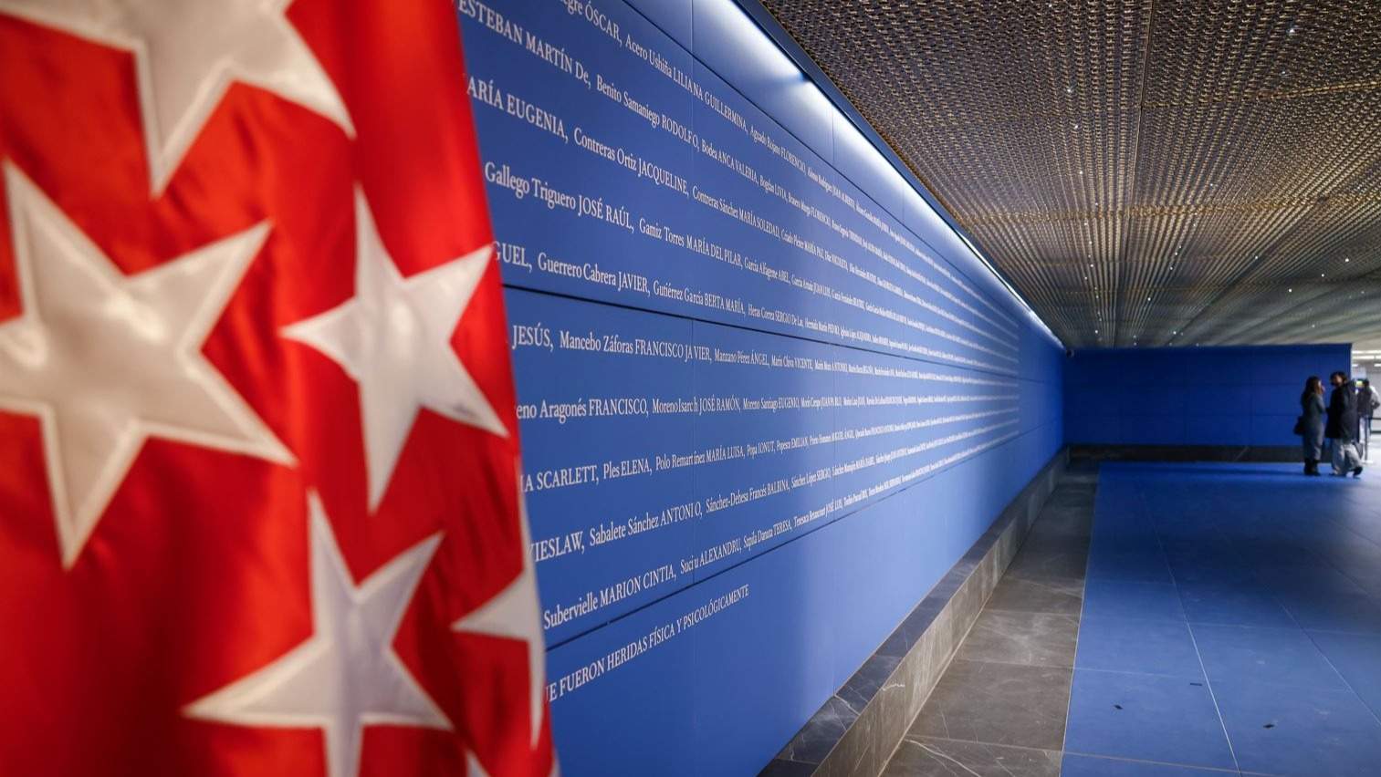Espacio recogimiento víctimas 11-M en Atocha - Comunidad de Madrid