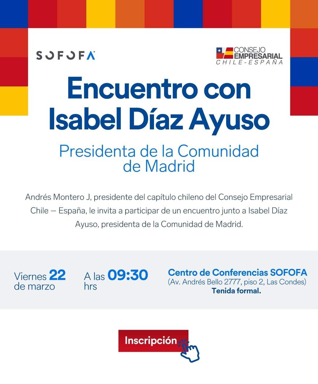 Encuentro con Isabel Díaz Ayuso