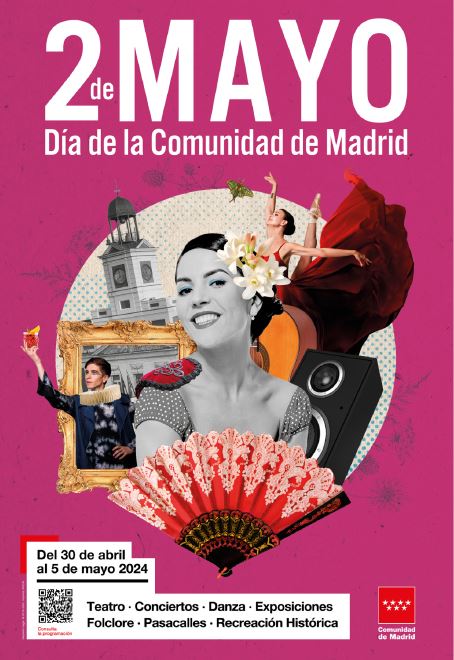 Cartel 2 de mayo - Comunidad de Madrid