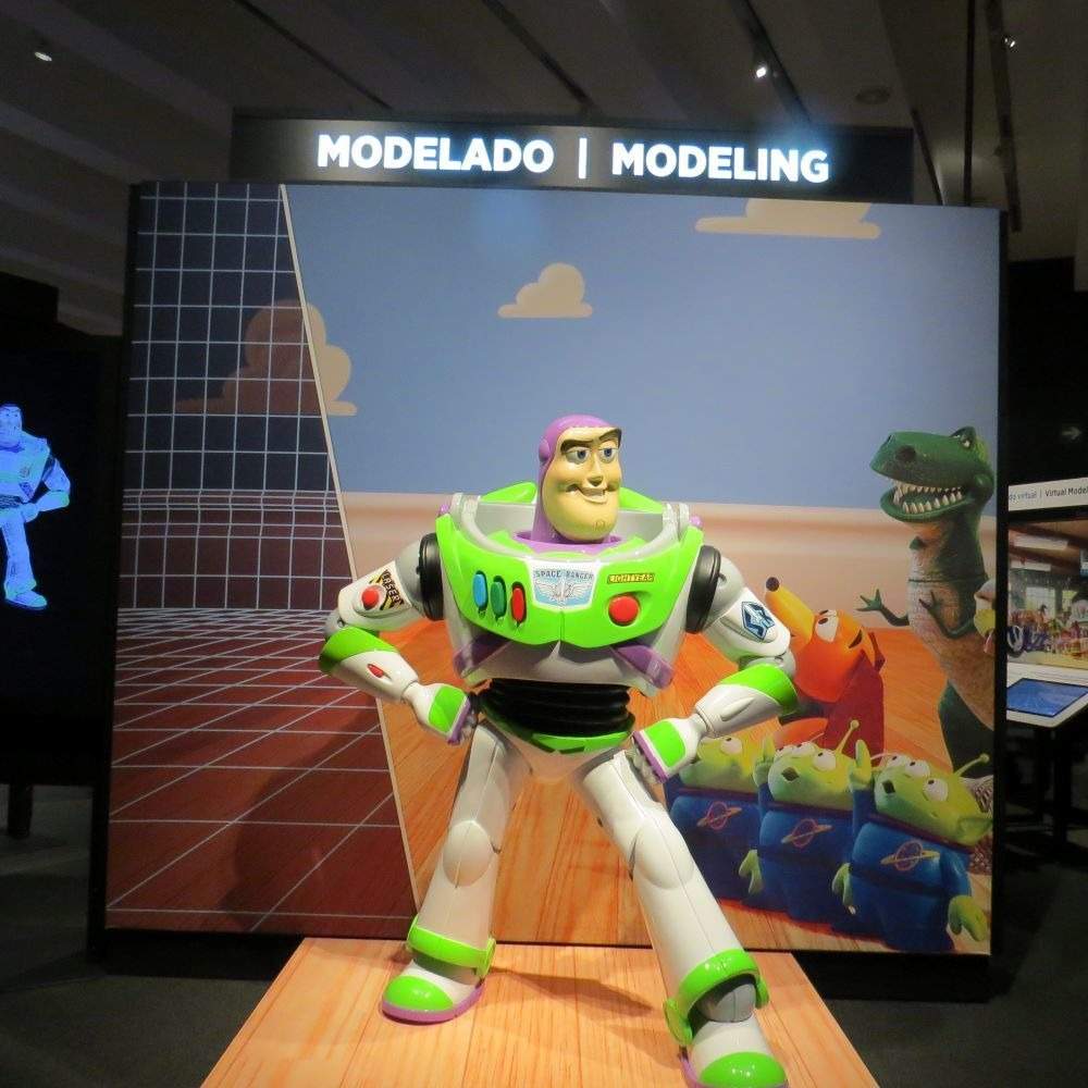Detalle exposición la Ciencia de Pixar - José Belló