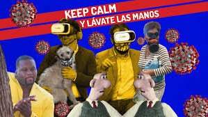 Keep Calms y lávate las manos