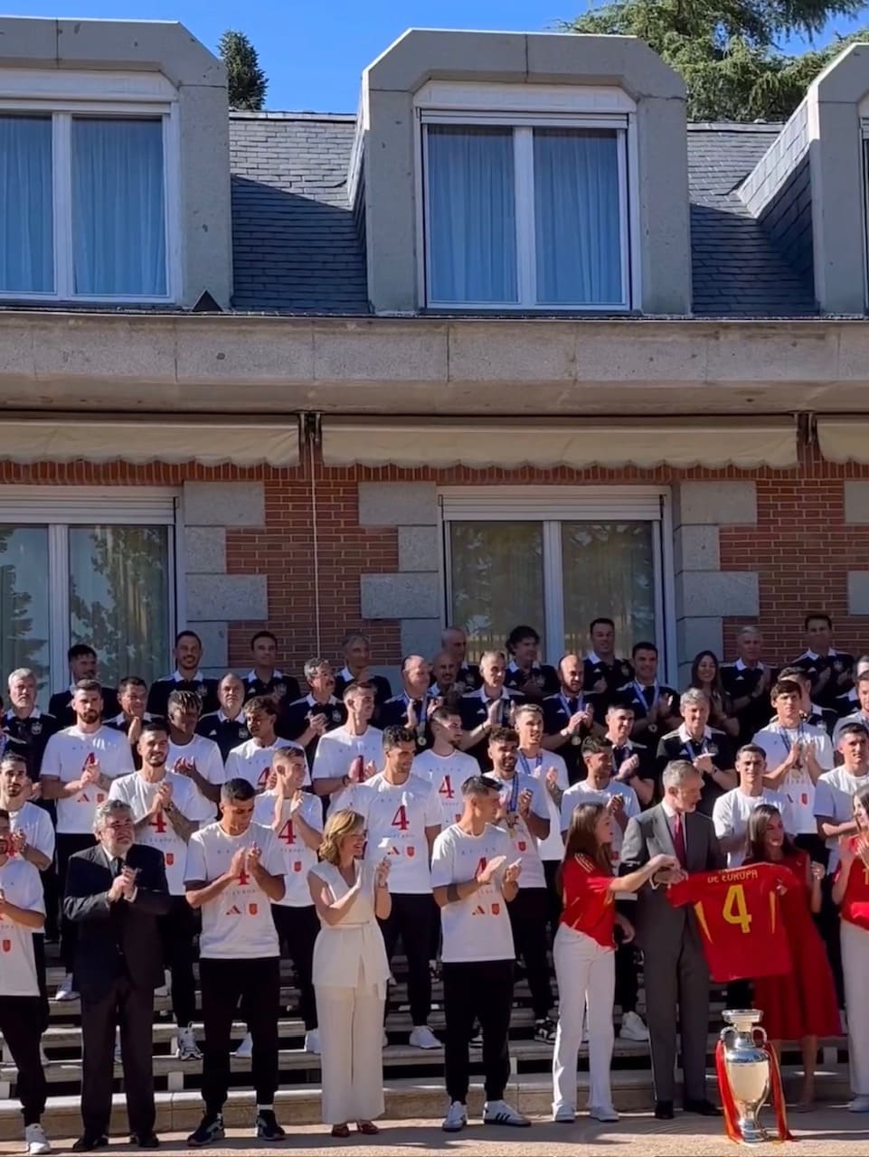Fotogalería recepción Palacio de la Zarzuela Selección Española de Fútbol campeón de la Eurocopa 2024 - Ezio Carioli (2)