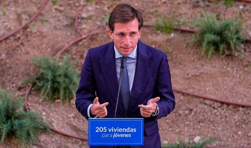 Almeida durante el acto - Foto Ayuntamiento de Madrid