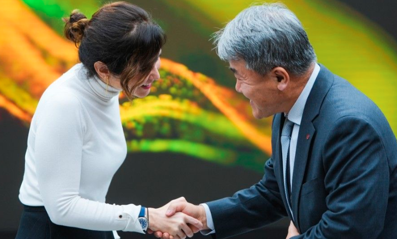 Ayuso en Corea del Sur - Foto Comunidad de Madrid