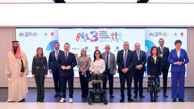 El consejero De Paco Serrano en el III Congreso Mundial del Turismo Deportivo - Foto Comunidad de Madrid