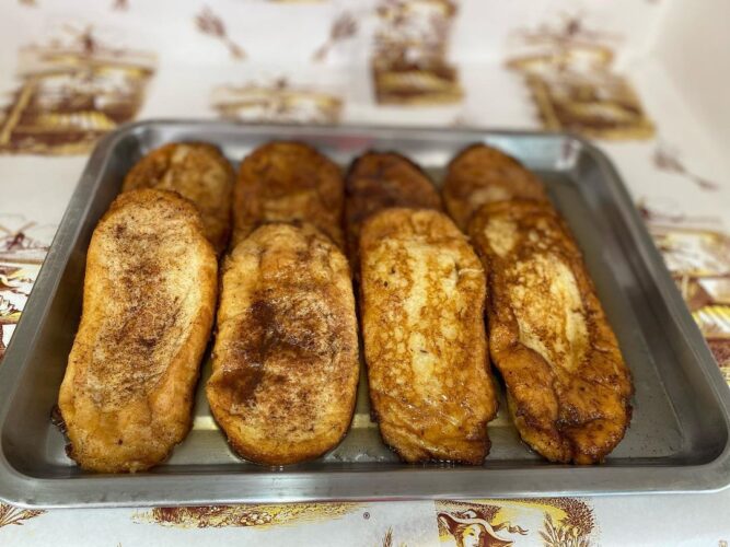 Torrijas. Foto de archivo