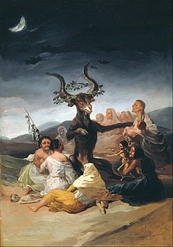 El Aquelarre. Francisco de Goya