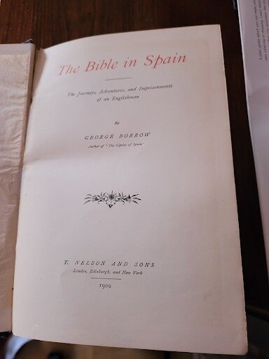 The Bible in Spain (edición de 1900). Colección particular Beatriz Hernando