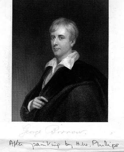 Retrato de Borrow, por H.W. Phillips sobre 1850. Fuente: Hulton Archive/Getty Images
