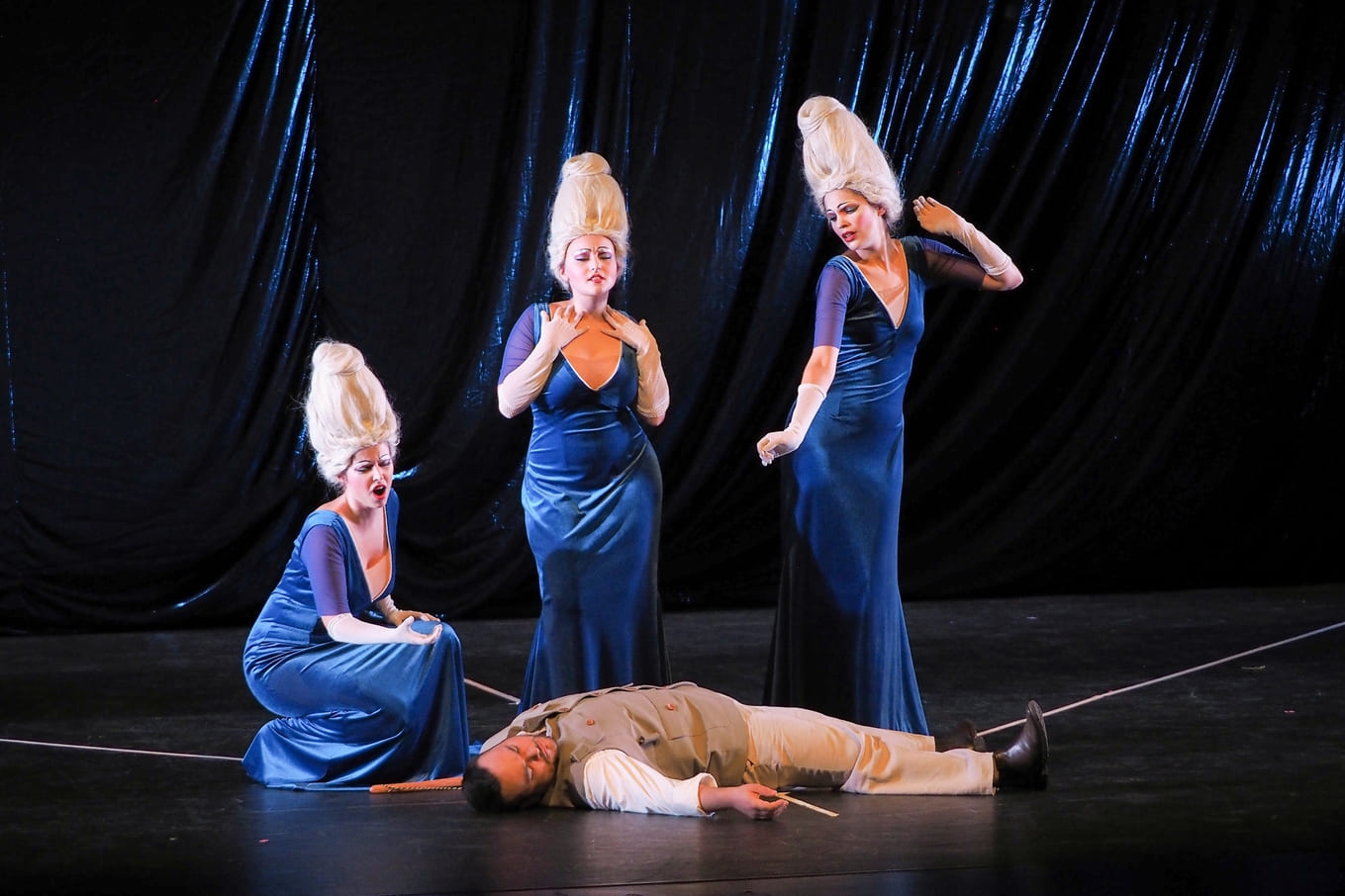 Zweite Dame. Die Zauberflöte. W. A. Mozart. Ópera a Catalunya, 2020. Fotografía A. Bofill