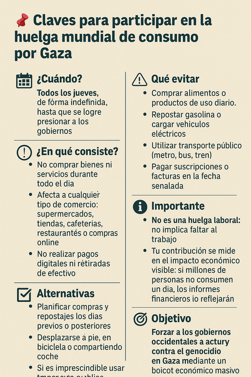 Claves de la Huelga según Humanti Project