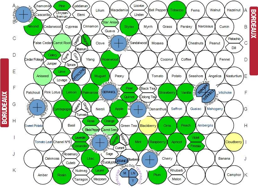 Mapa Bourdeos Dr. Arrúe Hosanna