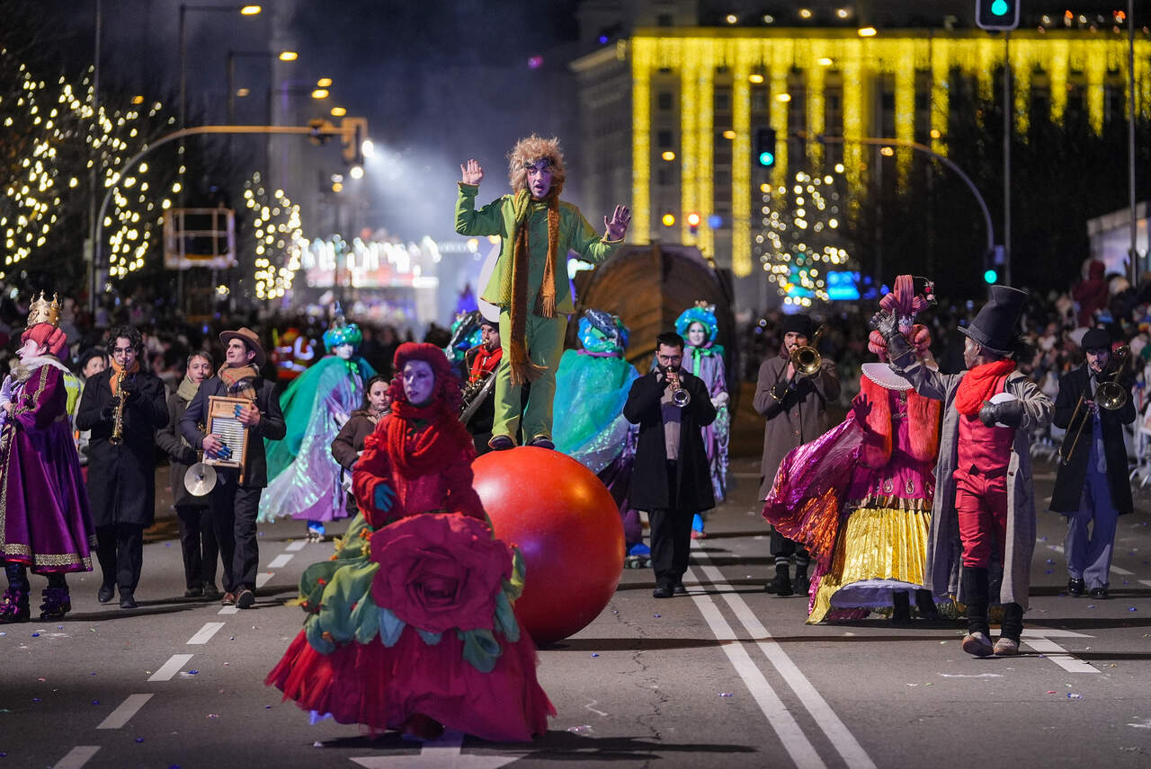 Cabalgata oficial Madrid 2026 - Parte del desfile - Foto del Ayuntamiento de Madrid