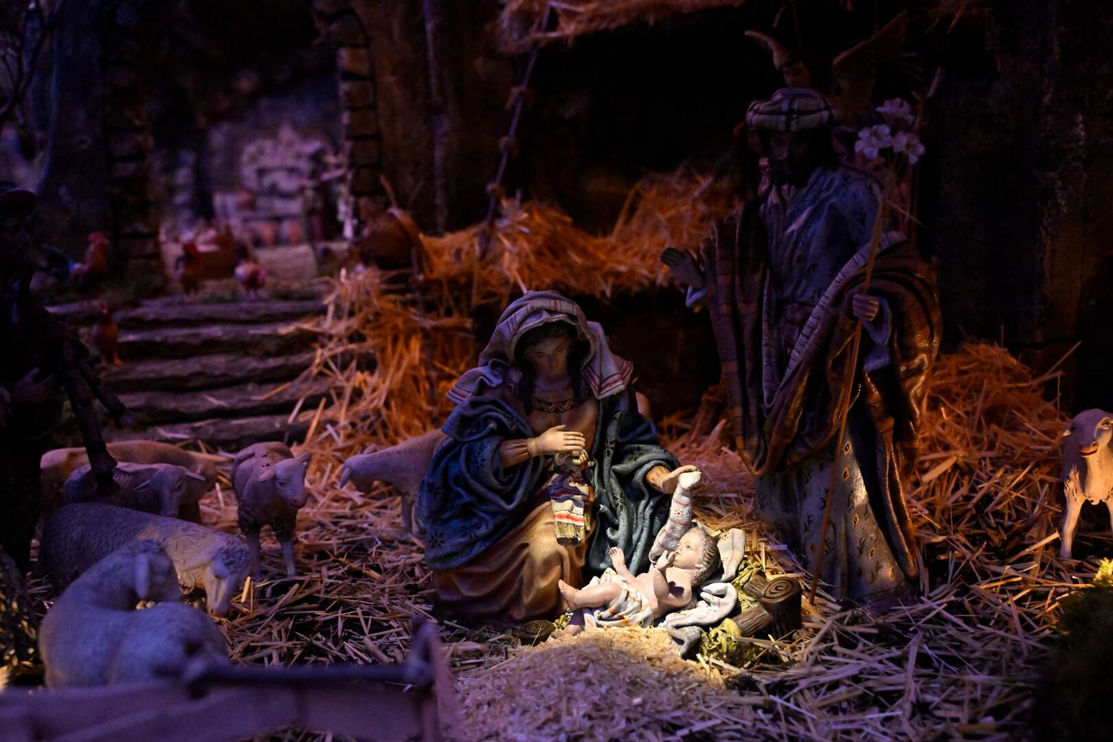 Belén Monumental nacimiento - Foto del Ayuntamiento de San Sebastián de los Reyes