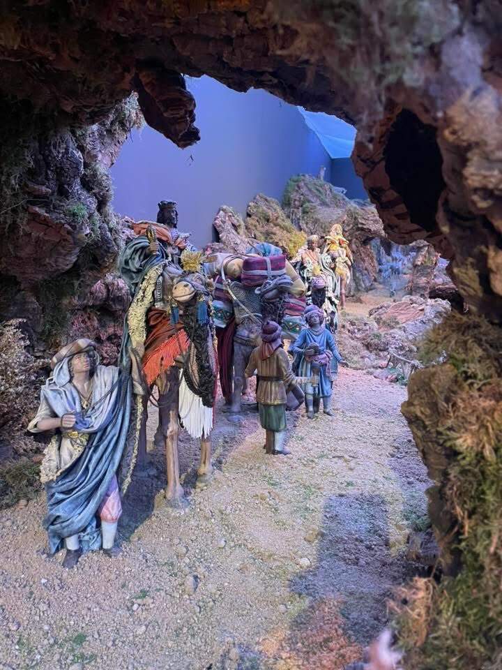 Belén Monumental Sanse Rey Gaspar - Foto Asociación Belenistas de San Sebastián de los Reyes