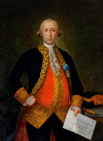 RETRATO DE BERNARDO DE GÁLVEZ. 