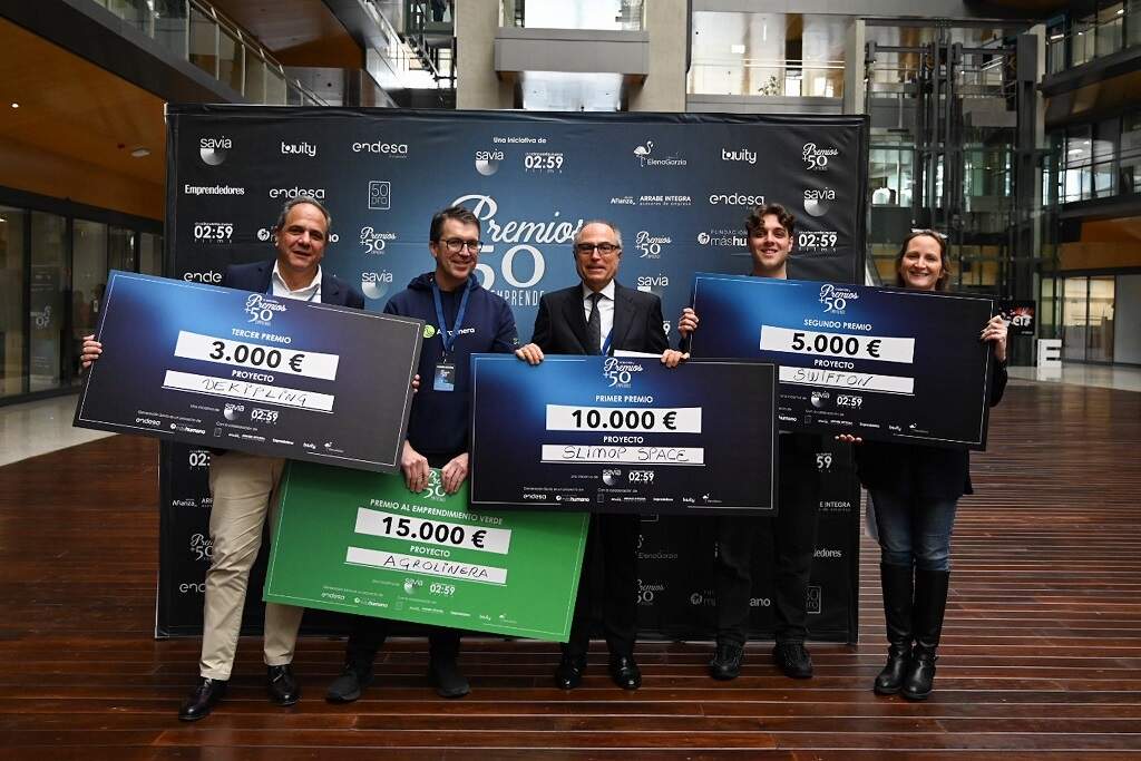 Ganadores VI edición de los Premios +50 Emprende