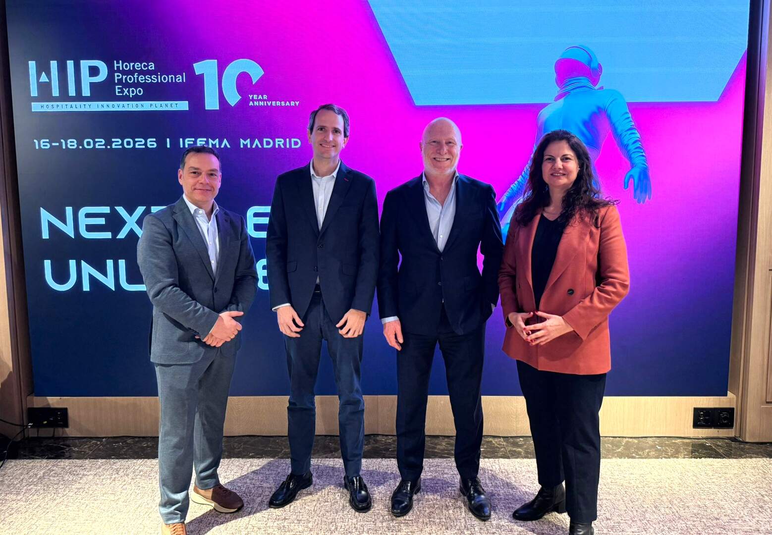 Presentación de HIP 2026, la mayor feria en Europa de soluciones para la hostelería