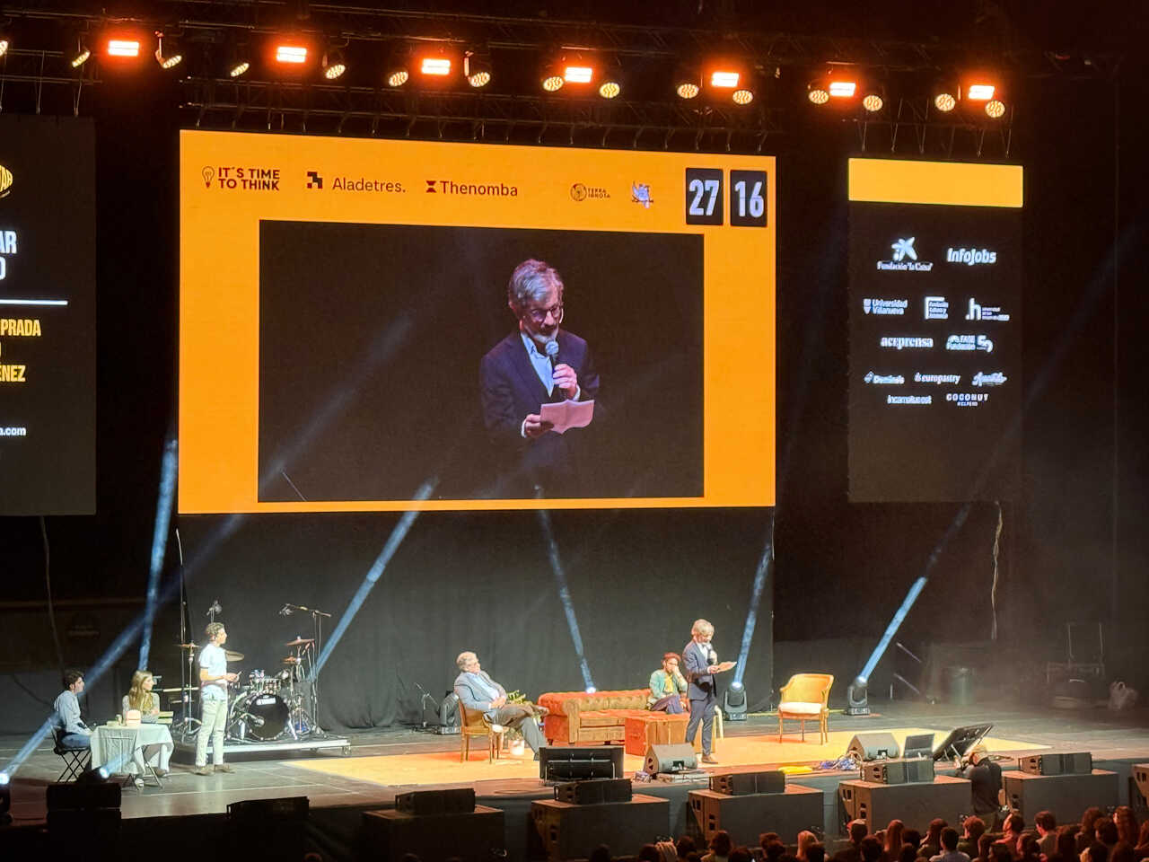 Fabrice Hadjadj en su intervención en El Despertar 2026