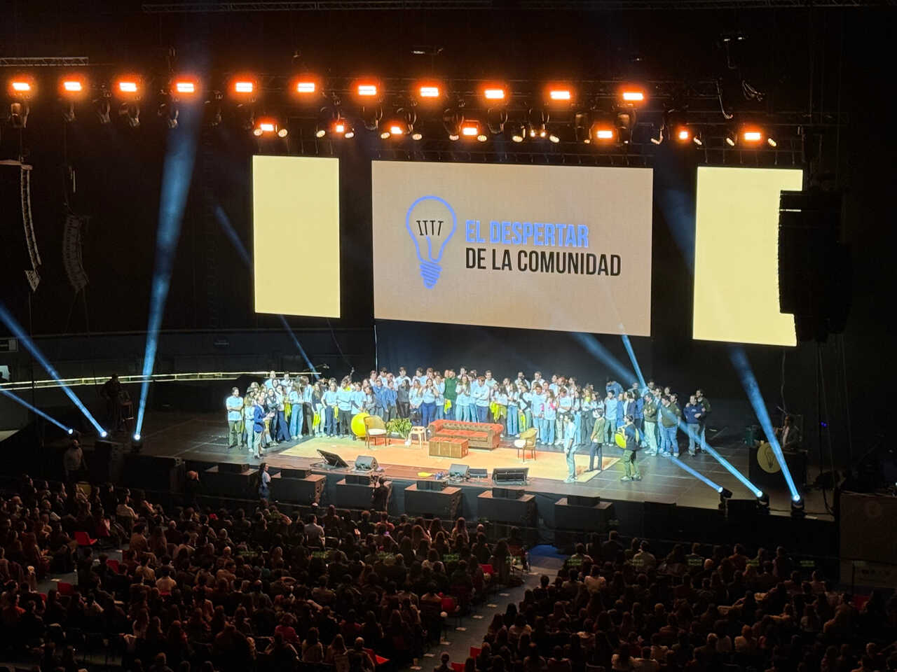 Agradecimiento a los voluntarios de El Despertar 2026 Vistalegre Madrid