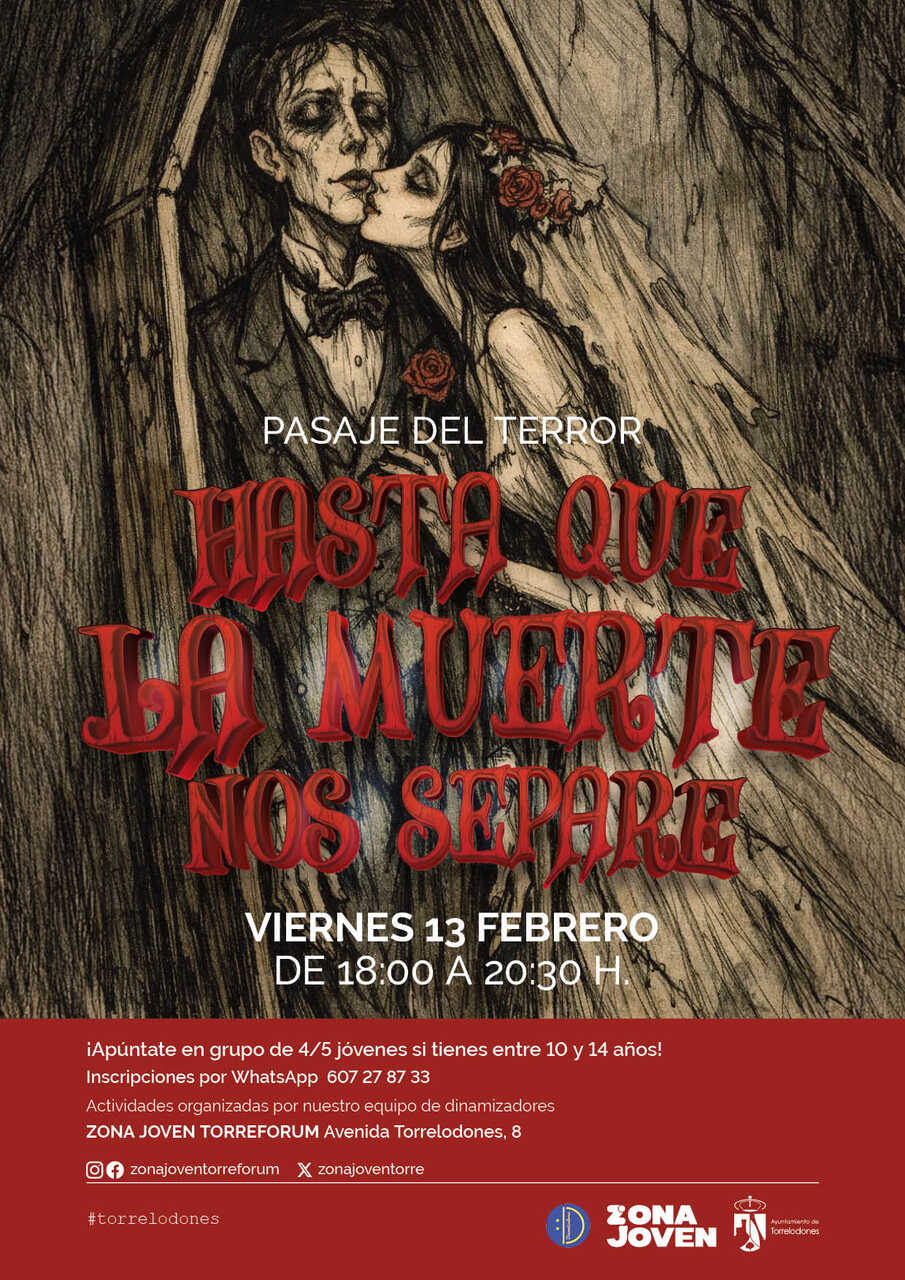 Pasaje del Terror Hasta que la muerte nos separe - Imagen del Ayuntamiento de Torrelodones