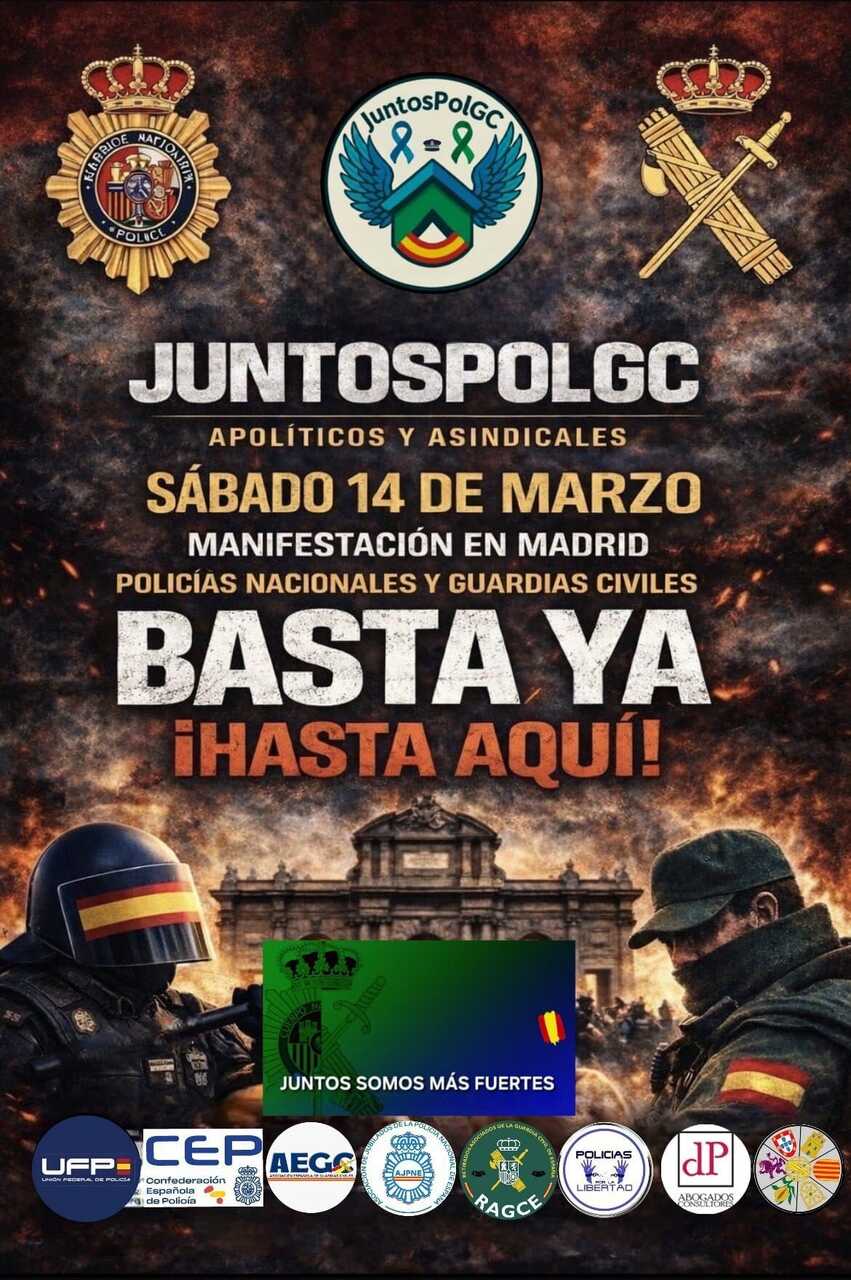 Cartel JuntosPolGC