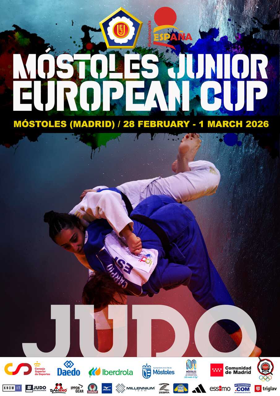 cartel Mostoles Judo European Cup