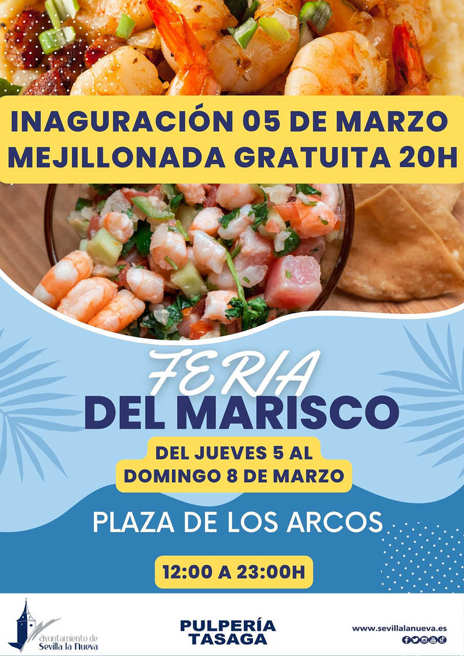 Feria de Marisco - Imagen del Ayuntamiento de Sevilla La Nueva