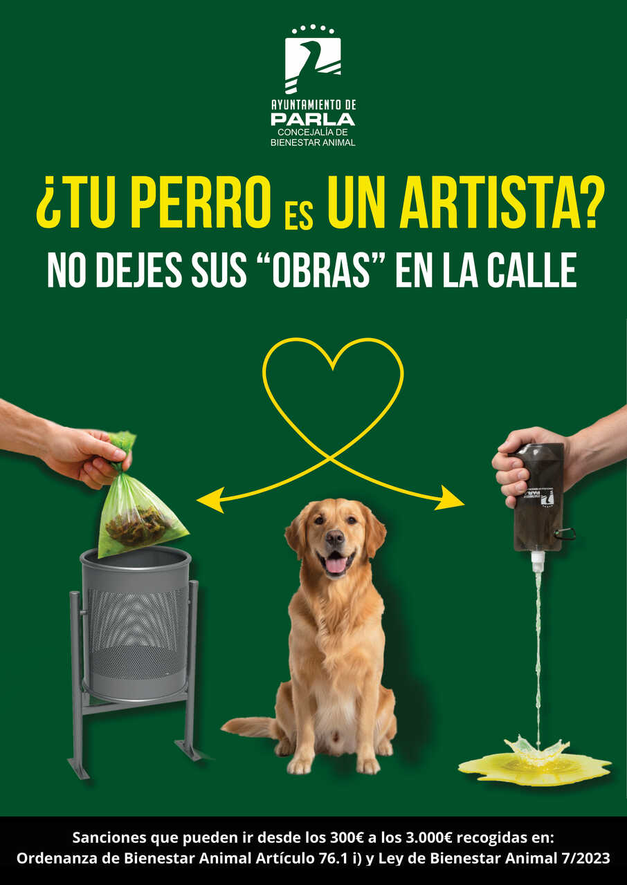 Cartel Campaña Concienciación Bienestar Animal 2026 - Imagen del Ayuntamiento de Parla