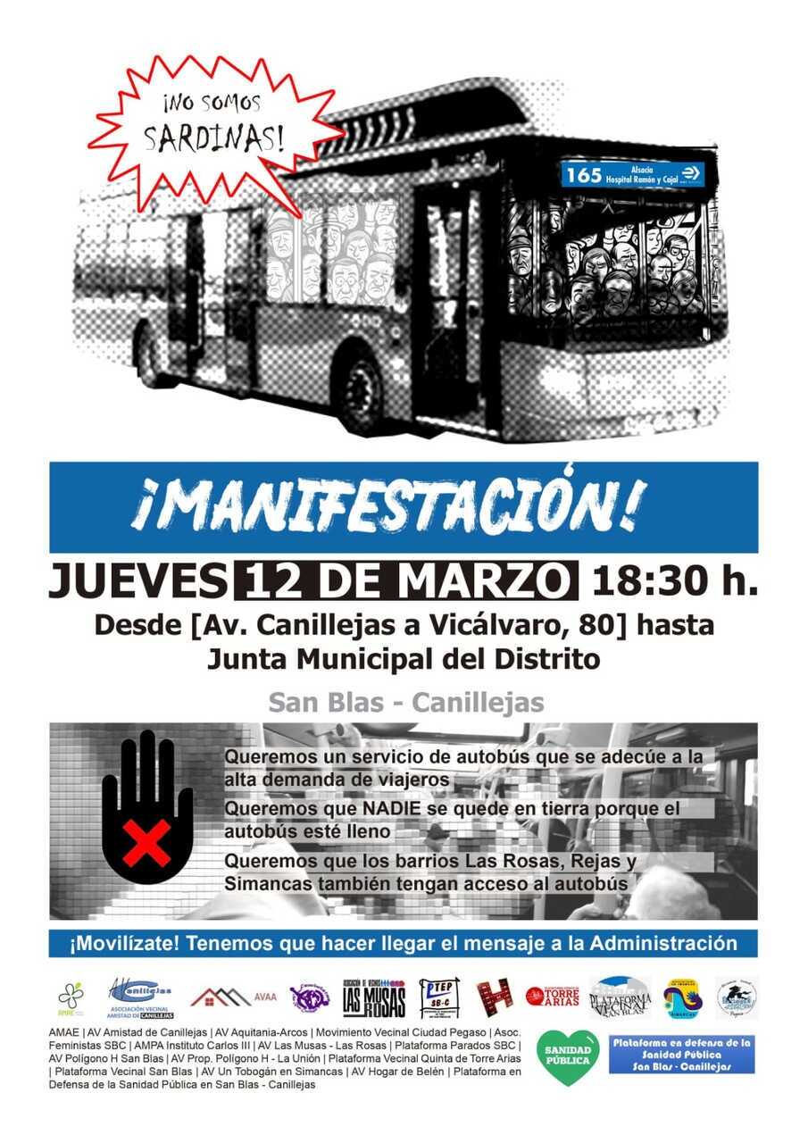 Cartel Manifestación