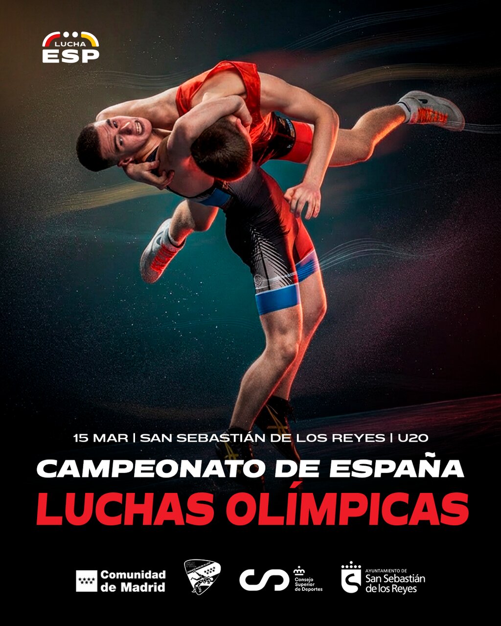 Campeonato de España de Lucha en San Sebastián de los Reyes - Imagen del Ayuntamiento de San Sebastián de los Reyes