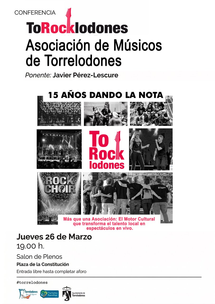 Cartel conferencia Torocklodones