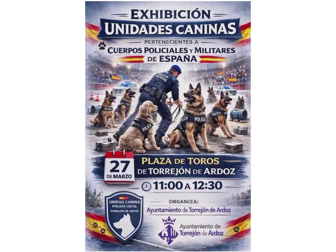 Exhibicion Unidades Caninas Torrejón de Ardoz - Imagen del ayuntamiento