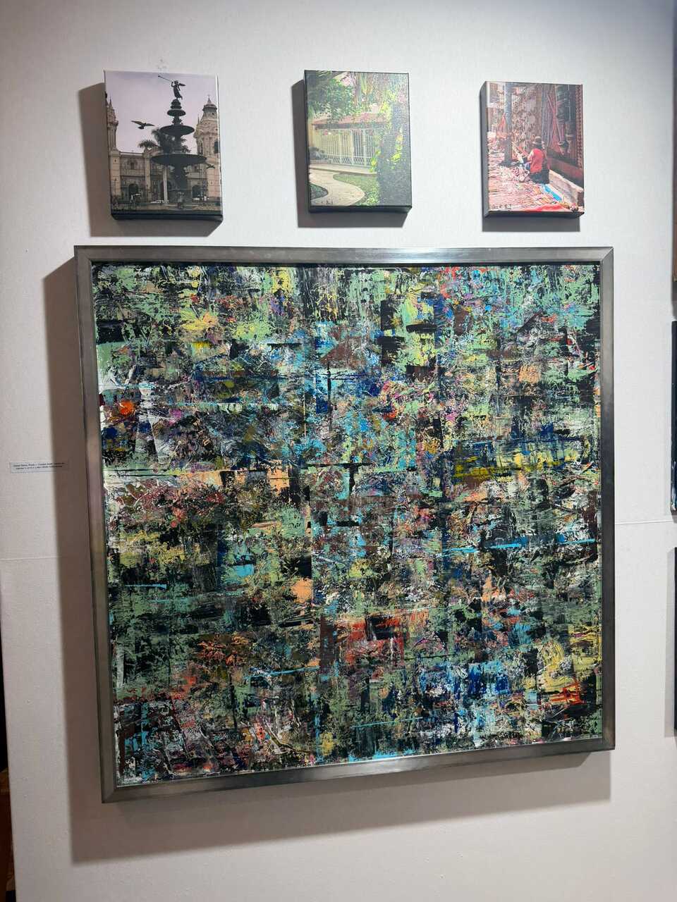 Obra para la exposición